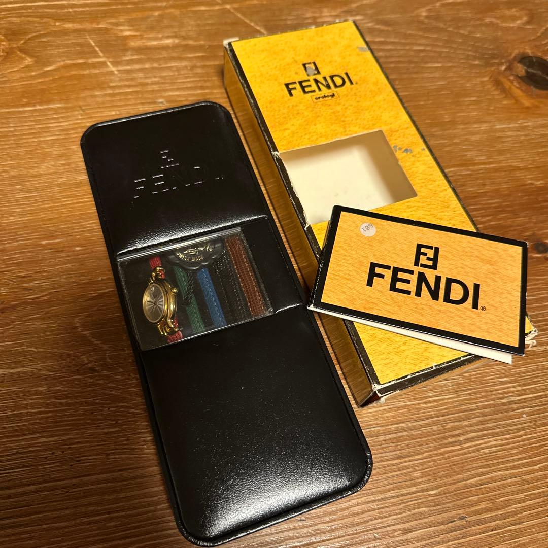 FENDI フェンディ カメレオン 640Lチェンジベルトレディース クォーツ