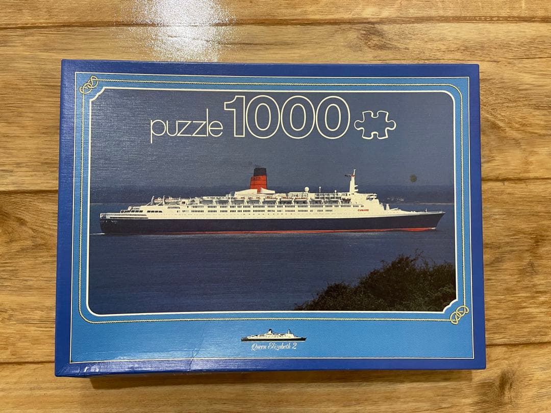 クイーンエリザベス2 CUNARD パズル　フェリー