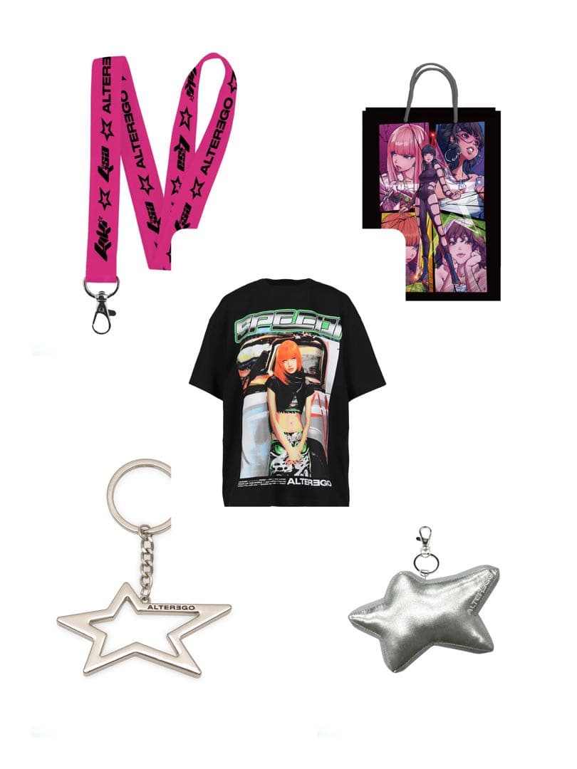 LISA ALTEREGO グラフィックTシャツ セット