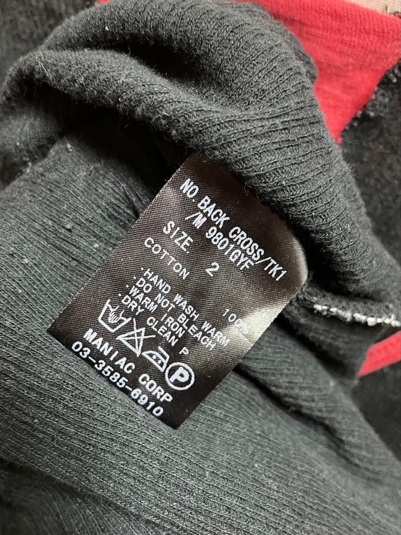 トップス L.G.B. back cross tk-top