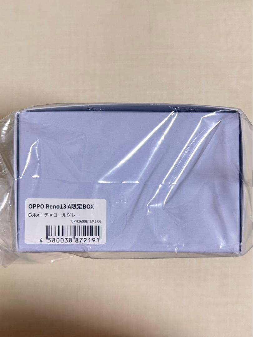 y*7様 OPPO Reno13 A 限定BOX 8GB/128GB チャコール