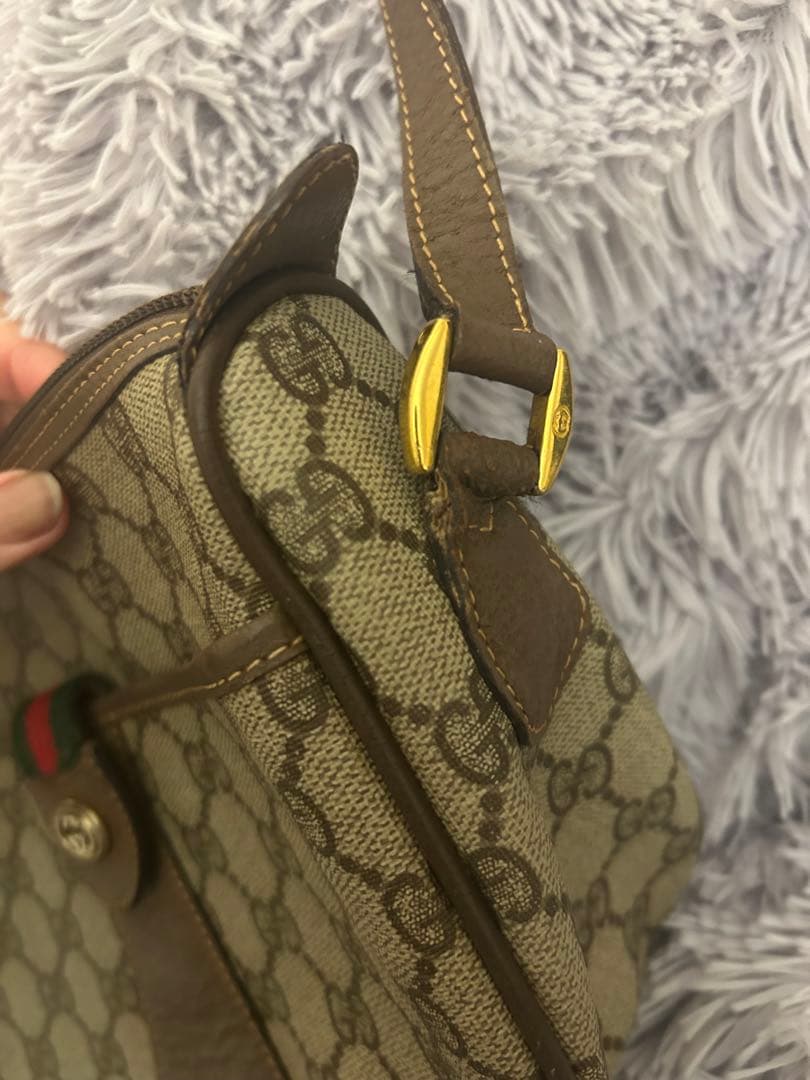 さおー　ショルダーバッグ ベージュ/ブラウン