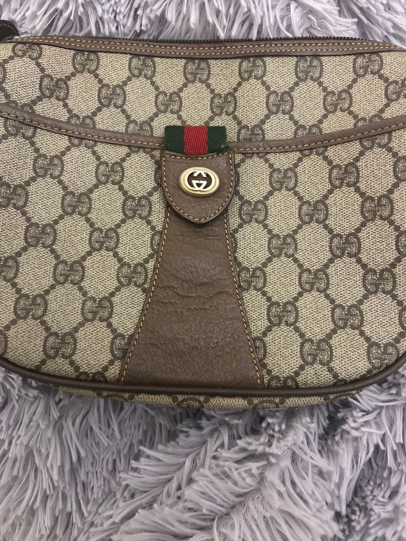 さおー　ショルダーバッグ ベージュ/ブラウン