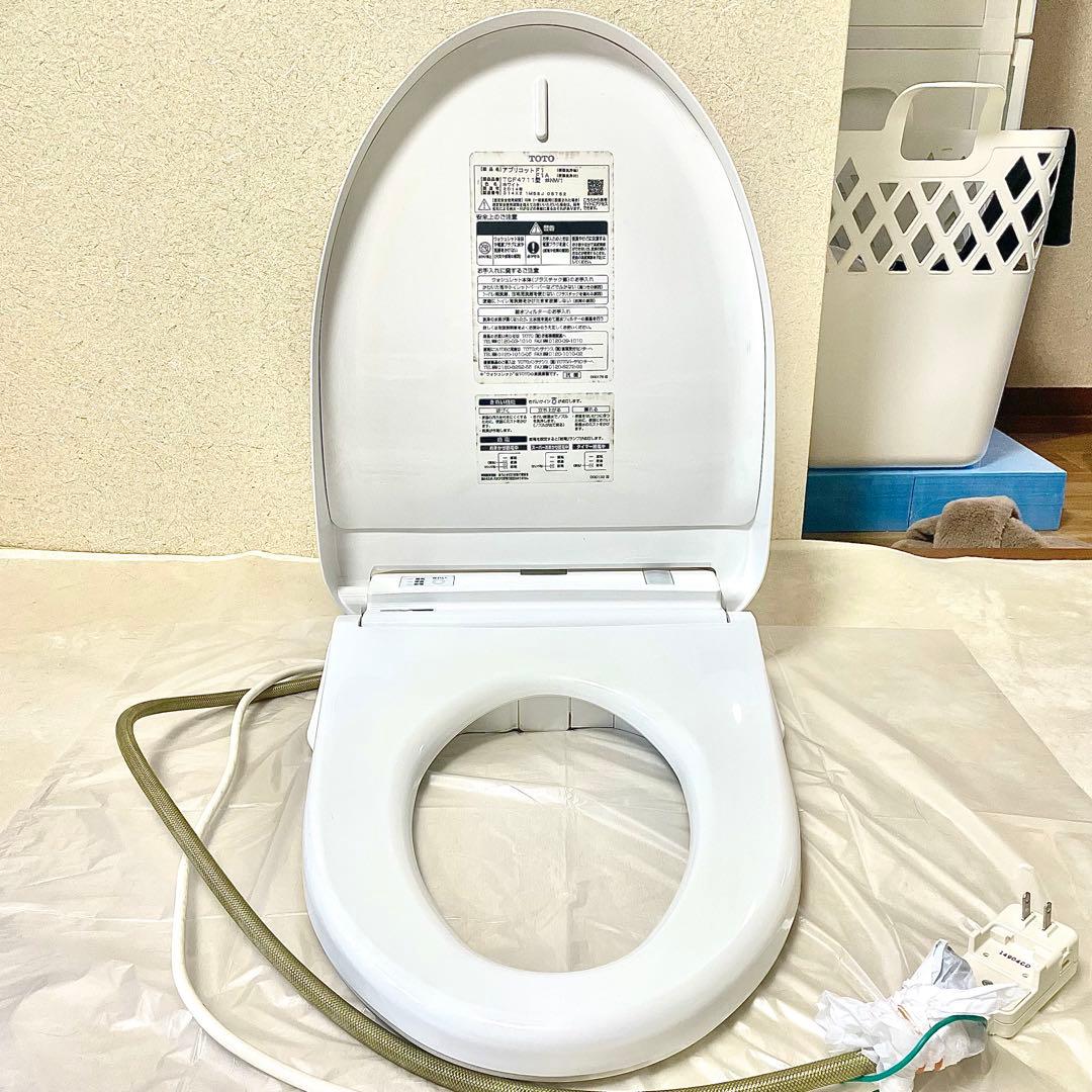 【値下げ交渉OK】ウォシュレット 温水洗浄便座 TOTO 白 リモコン付き