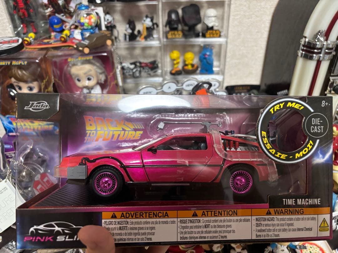 あ*ん様 Jada pink slipsバック・トゥ・ザ・フューチャー デロリア