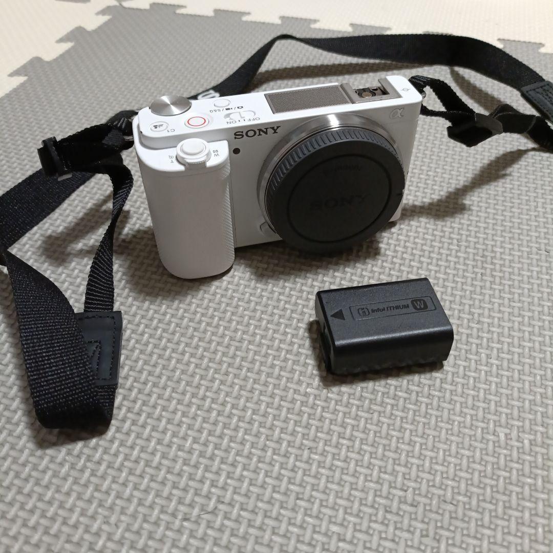 最終値下げSONY ZV-E10 ホワイト ミラーレスカメラ 本体