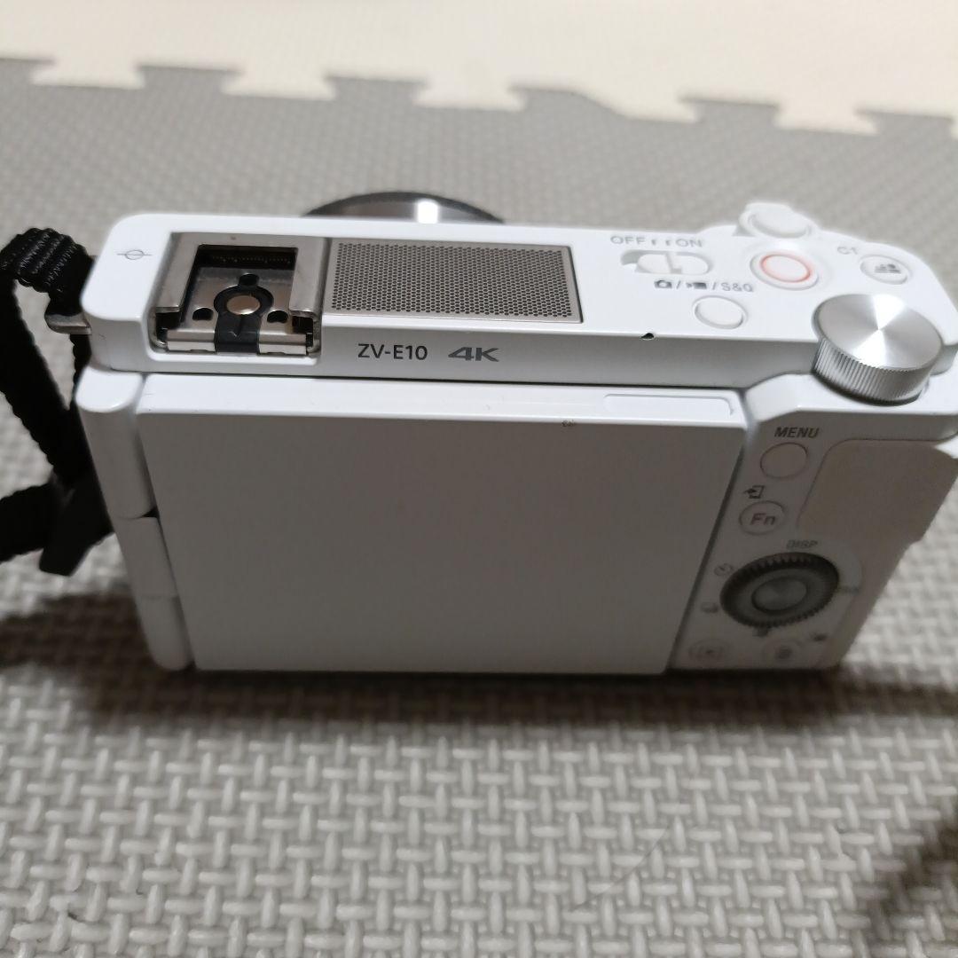 最終値下げSONY ZV-E10 ホワイト ミラーレスカメラ 本体