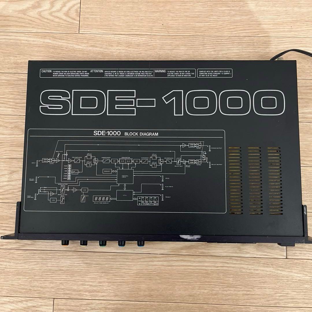 ROLAND SDE1000 中古品 デジタルディレイ　ローランド