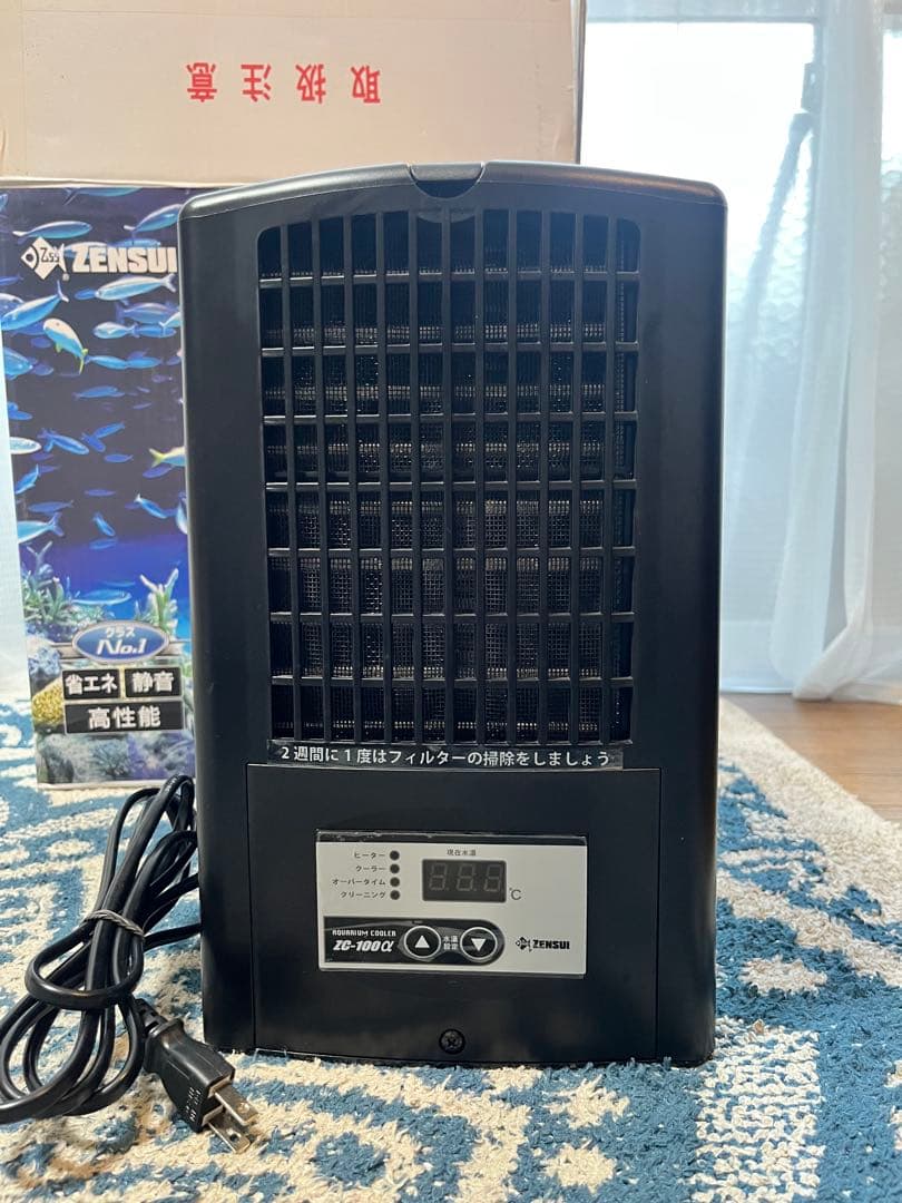 ゼンスイ 水槽用クーラー ZC-100α 冷却水量100L以下/淡水・海 水両用