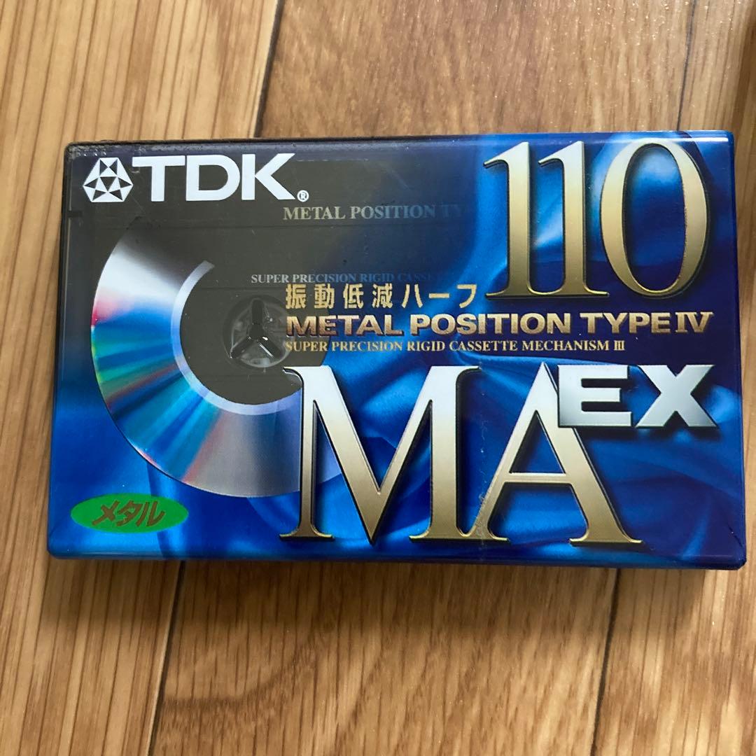TDK MAEX-110 、maxell M-XS90のテープ2本セット