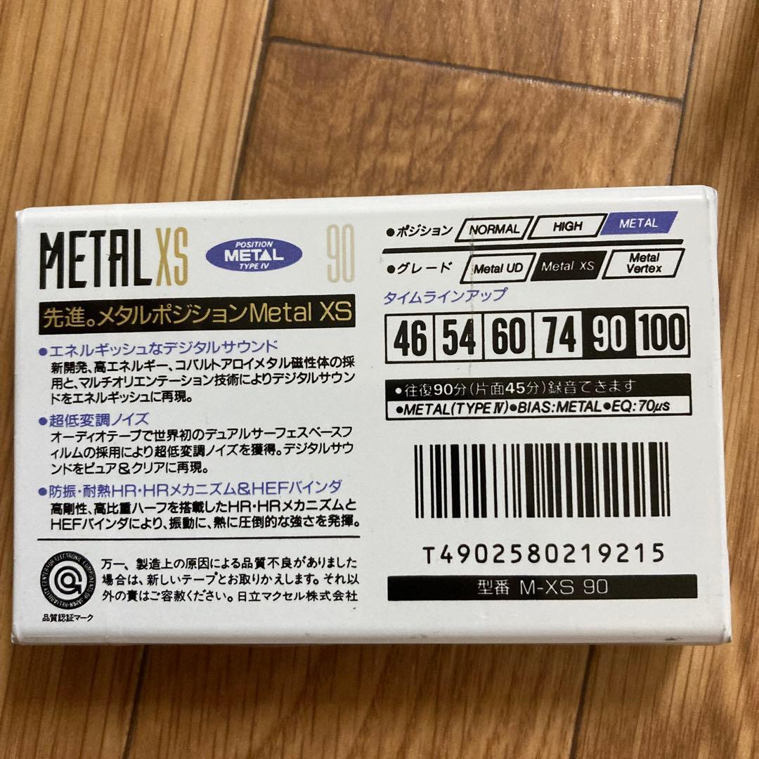 TDK MAEX-110 、maxell M-XS90のテープ2本セット