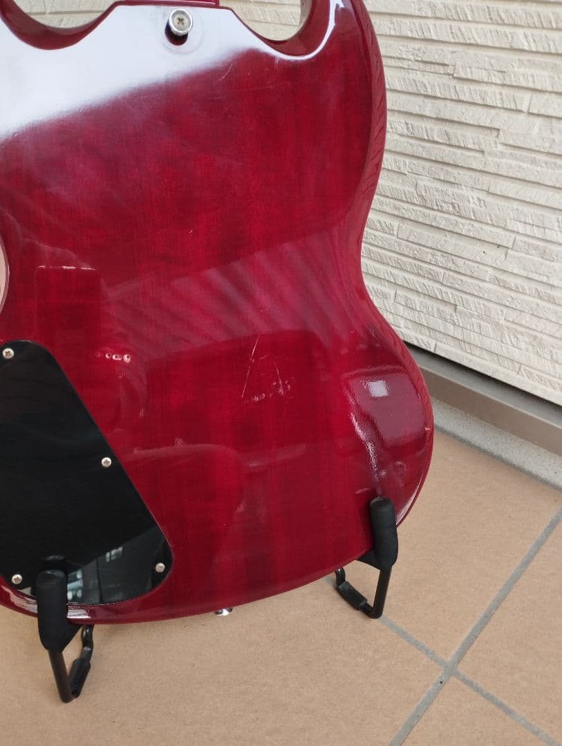 【定番】epiphone sg G-400 エピフォン チェリー セットネック