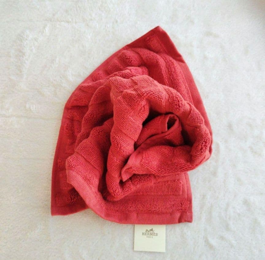 新品・未使用　HERMES エルメス　タオル エルメスオレンジ　即日発送