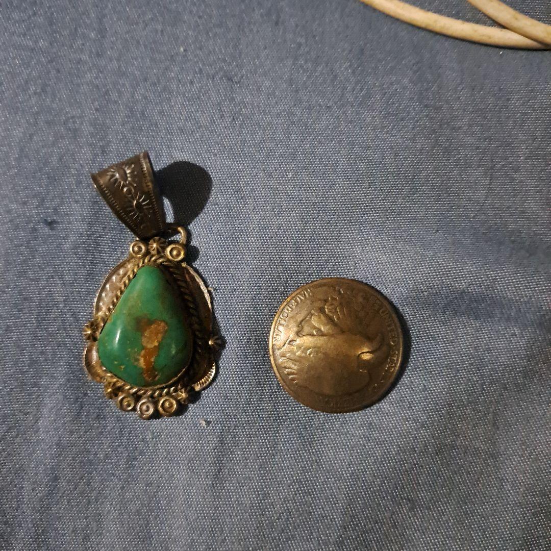 ターコイズ シルバーペンダント