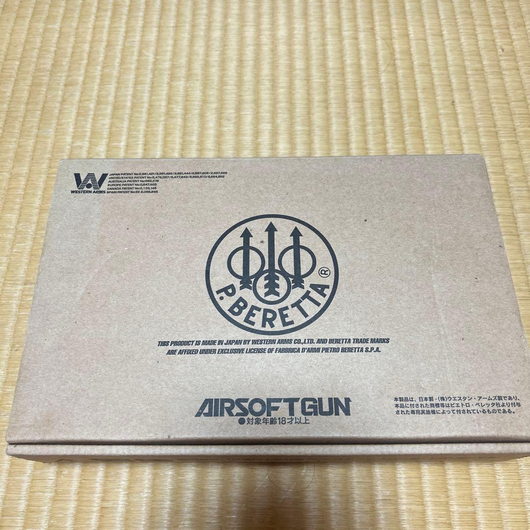 ウエスタンアームズ　P.BERETTA M92FS エアソフトガン