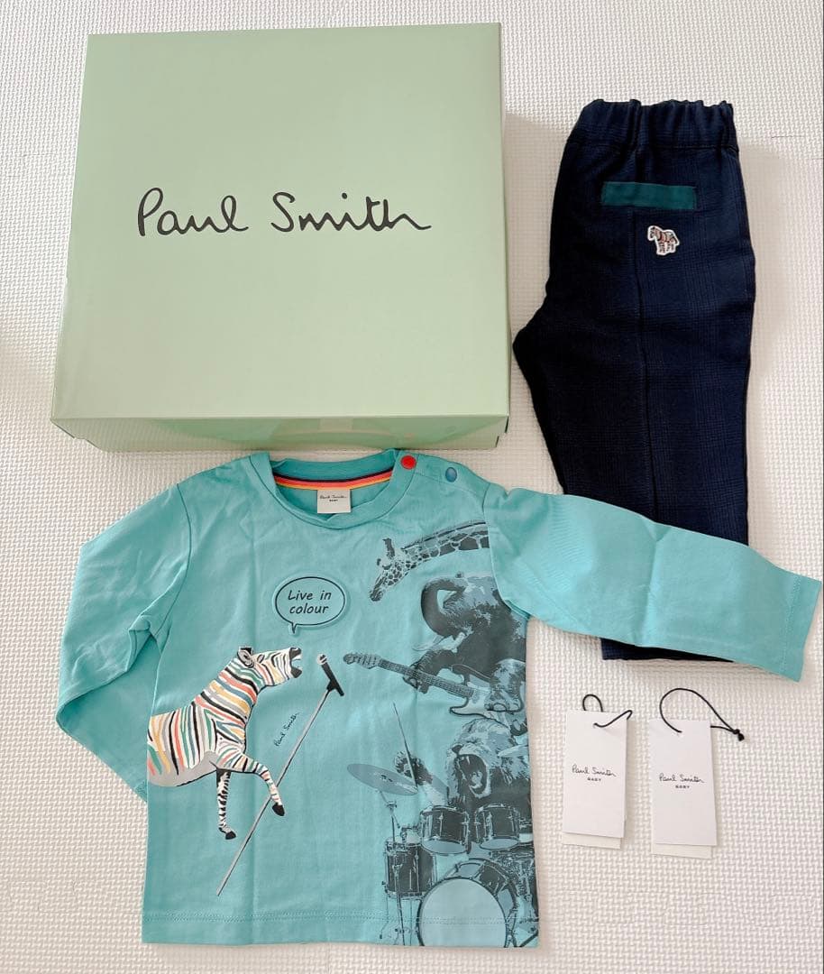 Paul Smith Baby 長袖カットソー•パンツセット