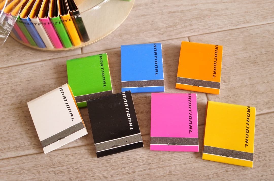 ブラニフ航空　60年代 機内配布用 マッチ 完全セット／非売品 ジラルド プッチ