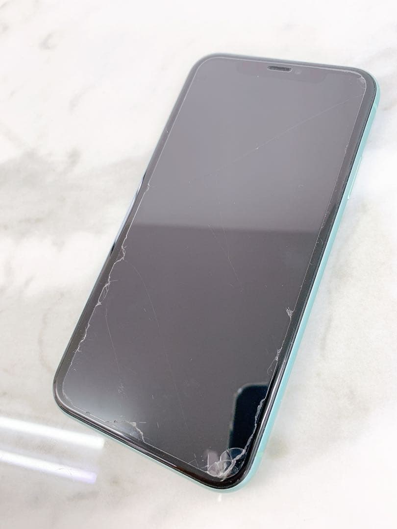 ＃【初期化済み】Apple iPhone 11 ミントグリーン 本体 128GB