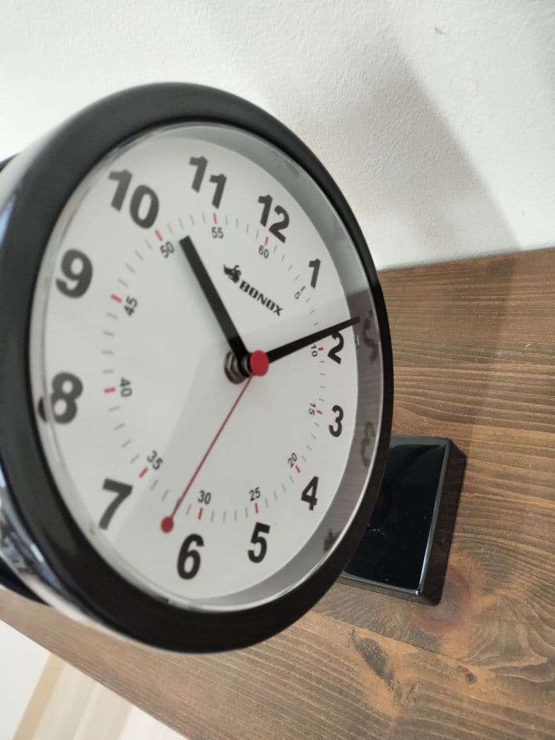 両面時計　ダブルフェイス　クロック　170D　ブラック　ダルトン