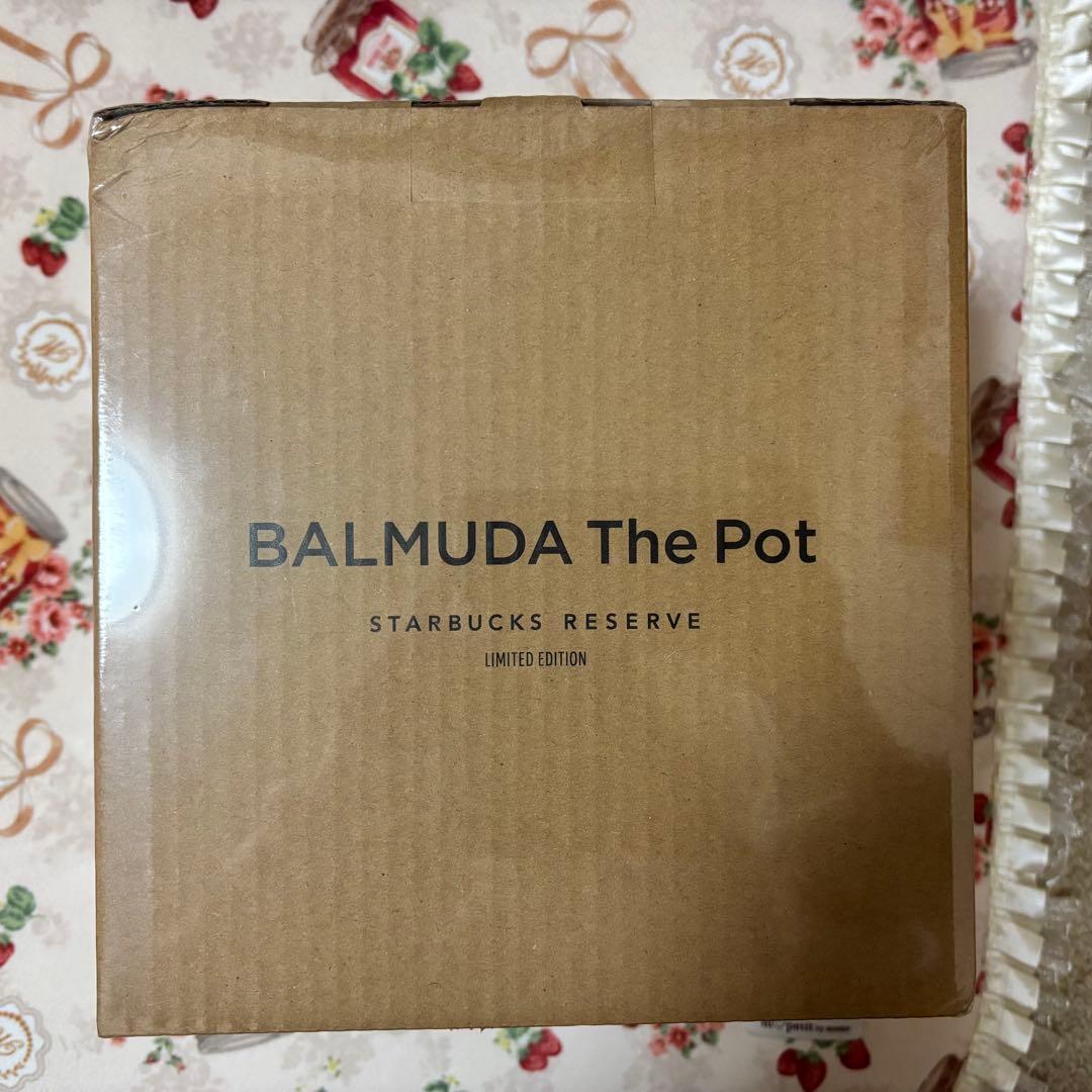 新品未使用　BALMUDA The Pot Starbucks
