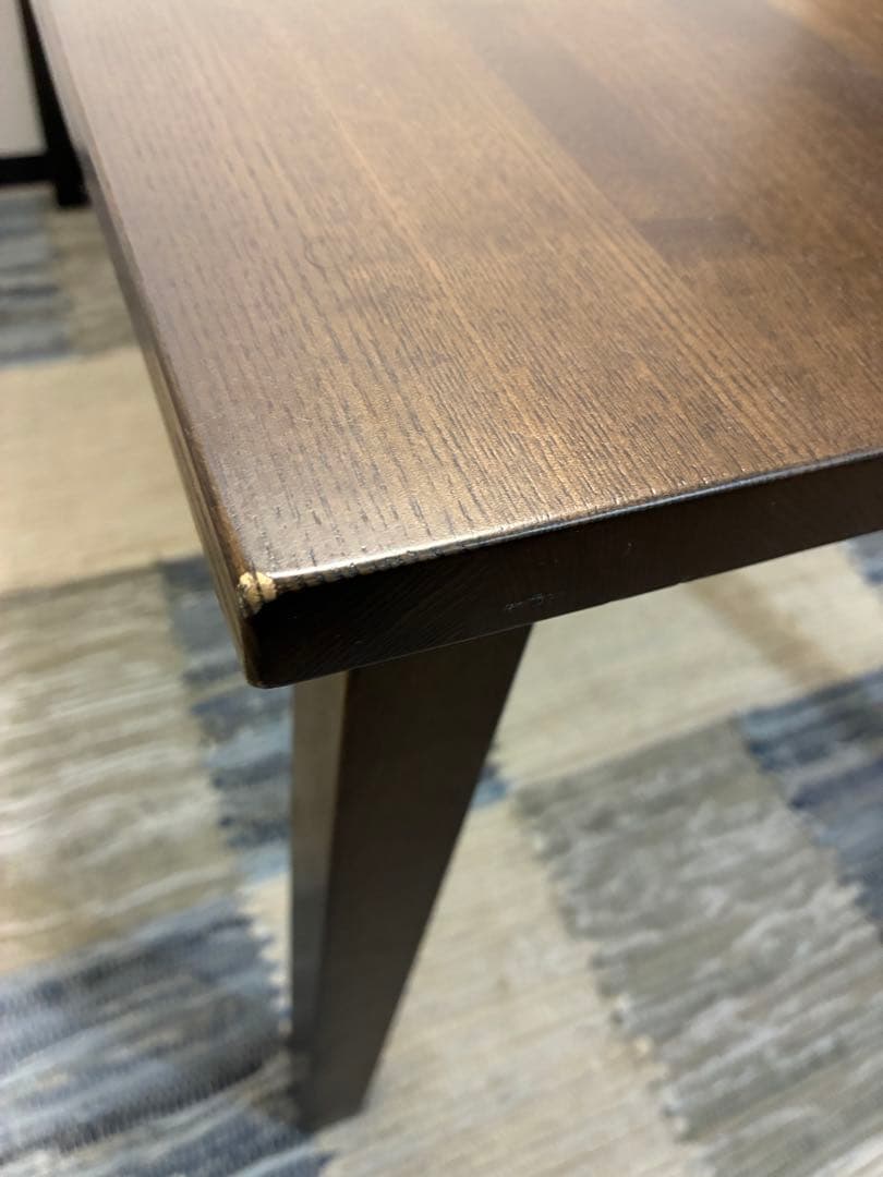 【専用】無印良品　木製テーブル　タモ材／幅140ｃｍ