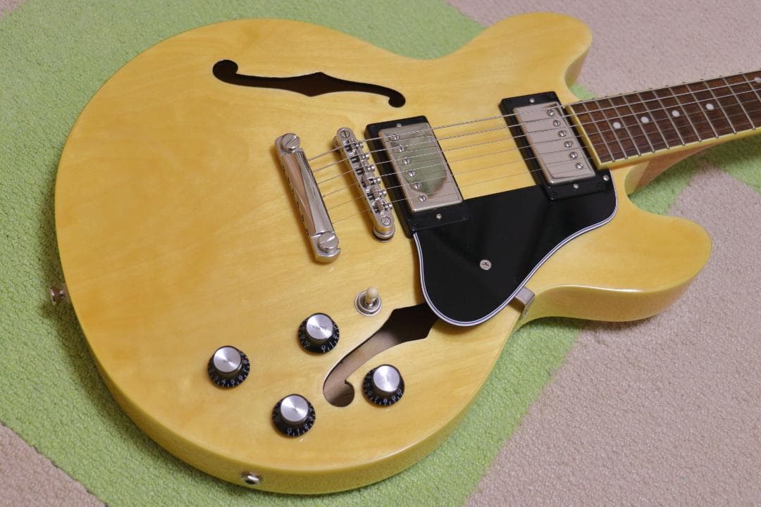 Epiphone ES339 Natural 中古美品 GOTOHロックペグ交換