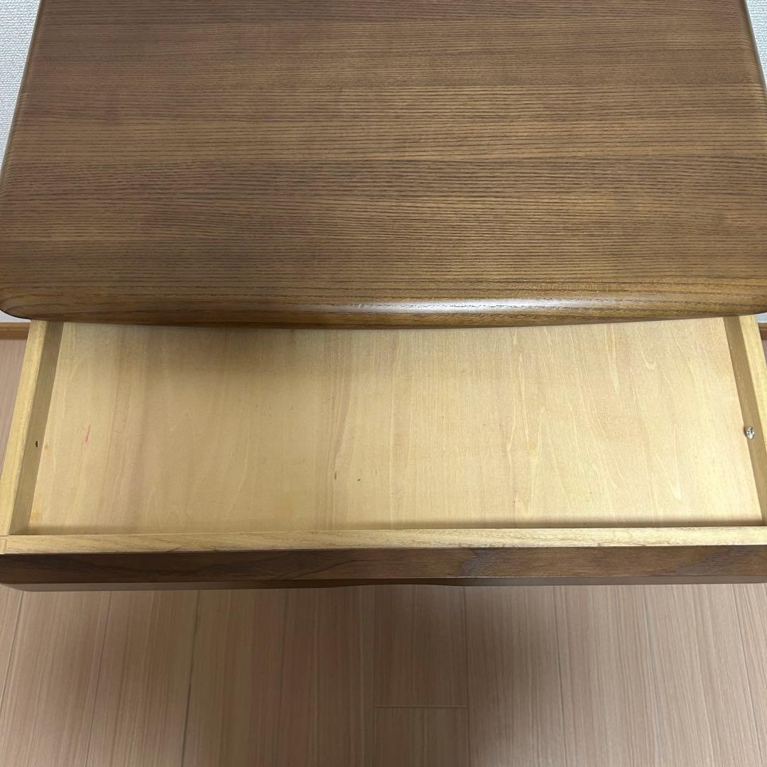 カリモク家具 電話台 FAX台 コンセント付き　karimoku 高級家具