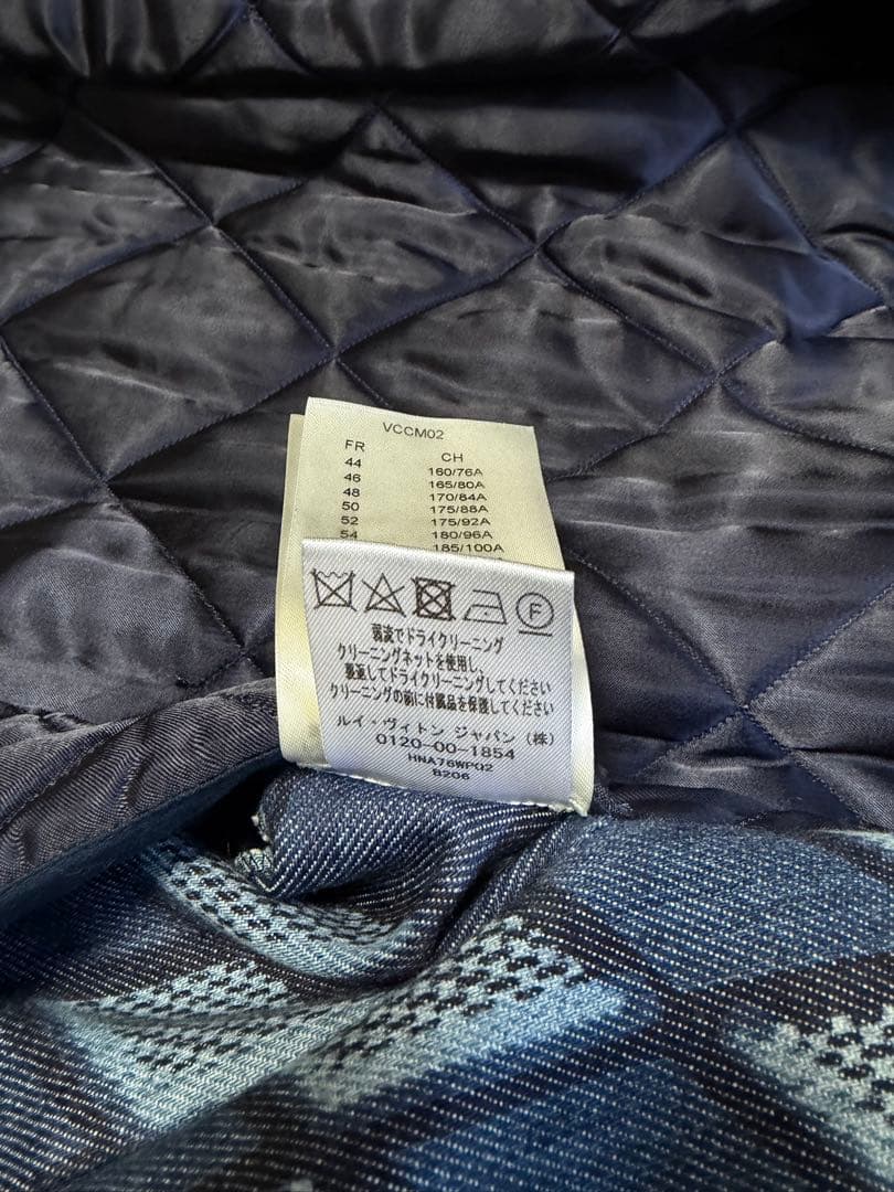 LOUIS VUITTON モノグラムデニムジャケット