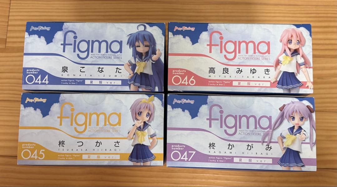figma らき☆すた フィギュア 4体セット