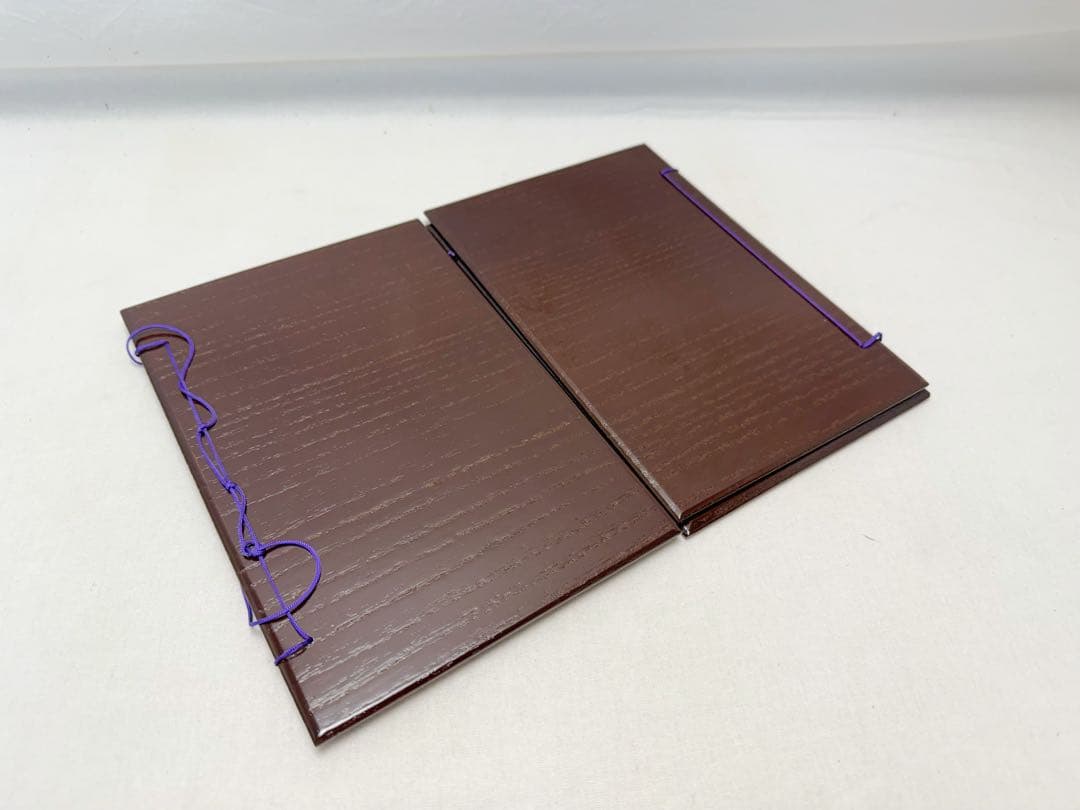 未使用 茶道具 木製溜塗器据 と溜塗 和敬板2点セット 元箱