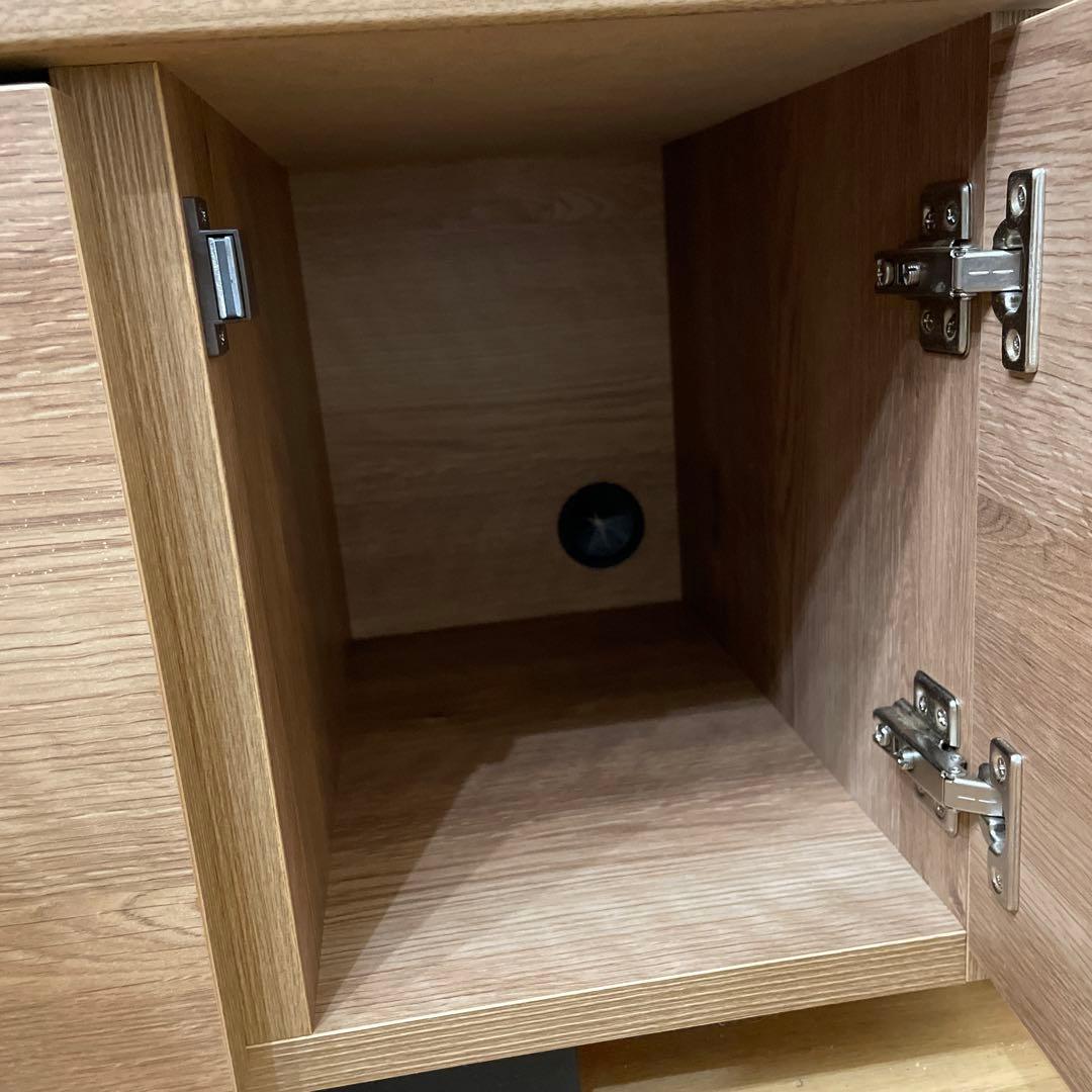 LOWYA テレビ台 幅140cm シャビー・ナチュラル