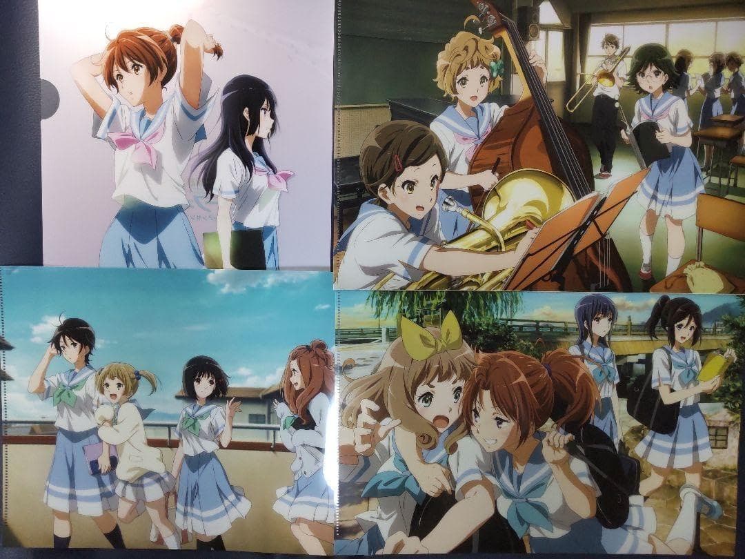 響け!ユーフォニアム アンサンブルコンテスト 特典 クリアファイル