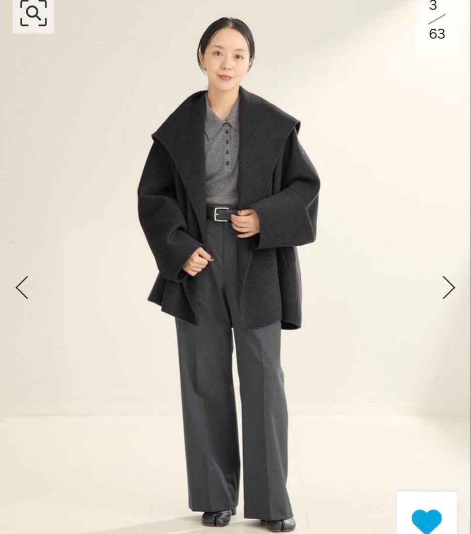 plageハミルトンセーラーコートサンプル品社内品36