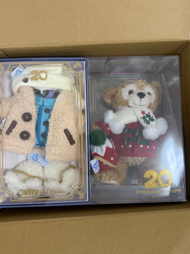 20周年 アニバーサリー セレクションBOX ポージー ダッフィー ぬいぐるみ