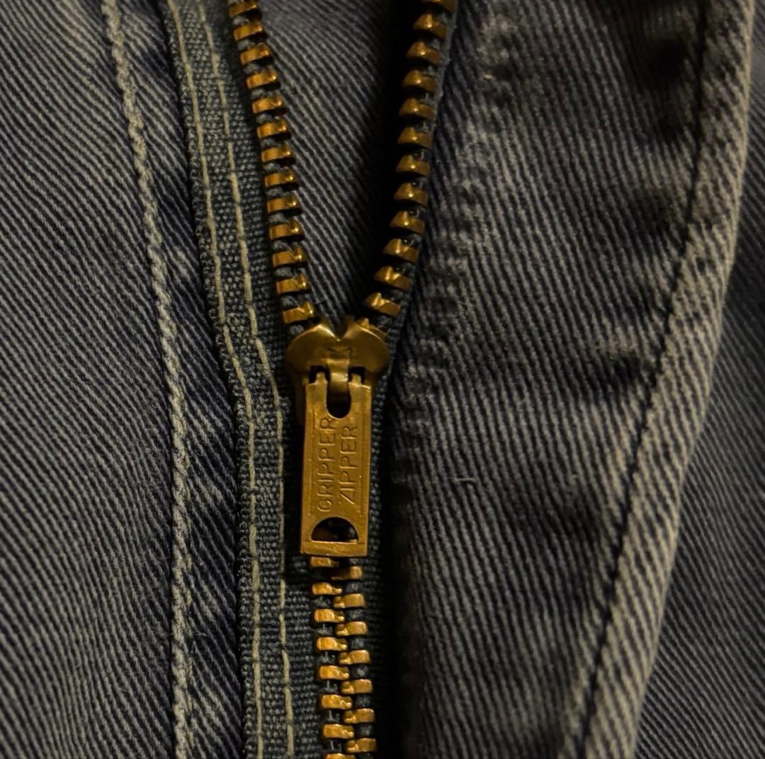 unknown 50s 60s オールコットン USA製 ワークパンツ フェード