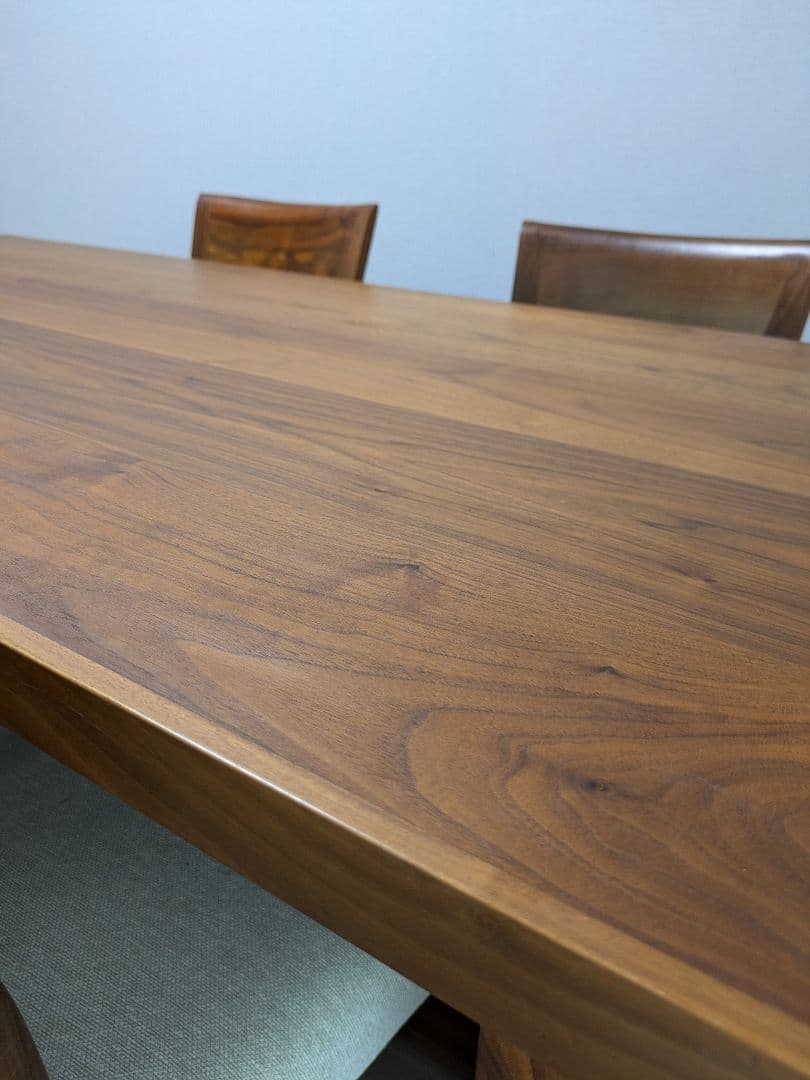 bossa-nori【ACTUS】木製ダイニングテーブルウォルナット 4脚