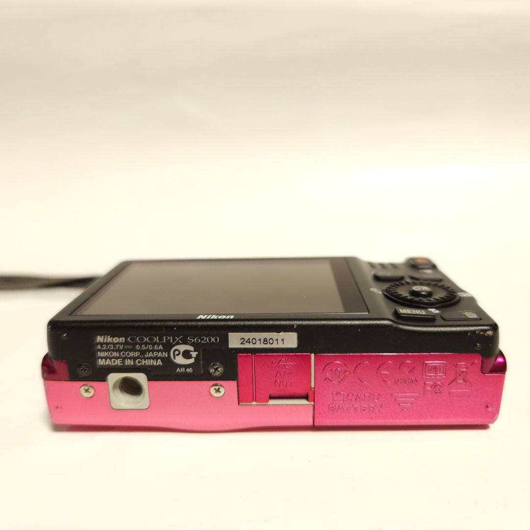 コンパクトデジカメ Nikon coolpix s6200 作動品 綺麗 11.