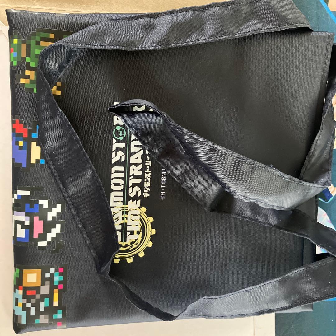 デジモンストーリー タイムストレンジャー オリジナル　エコバッグ 黒