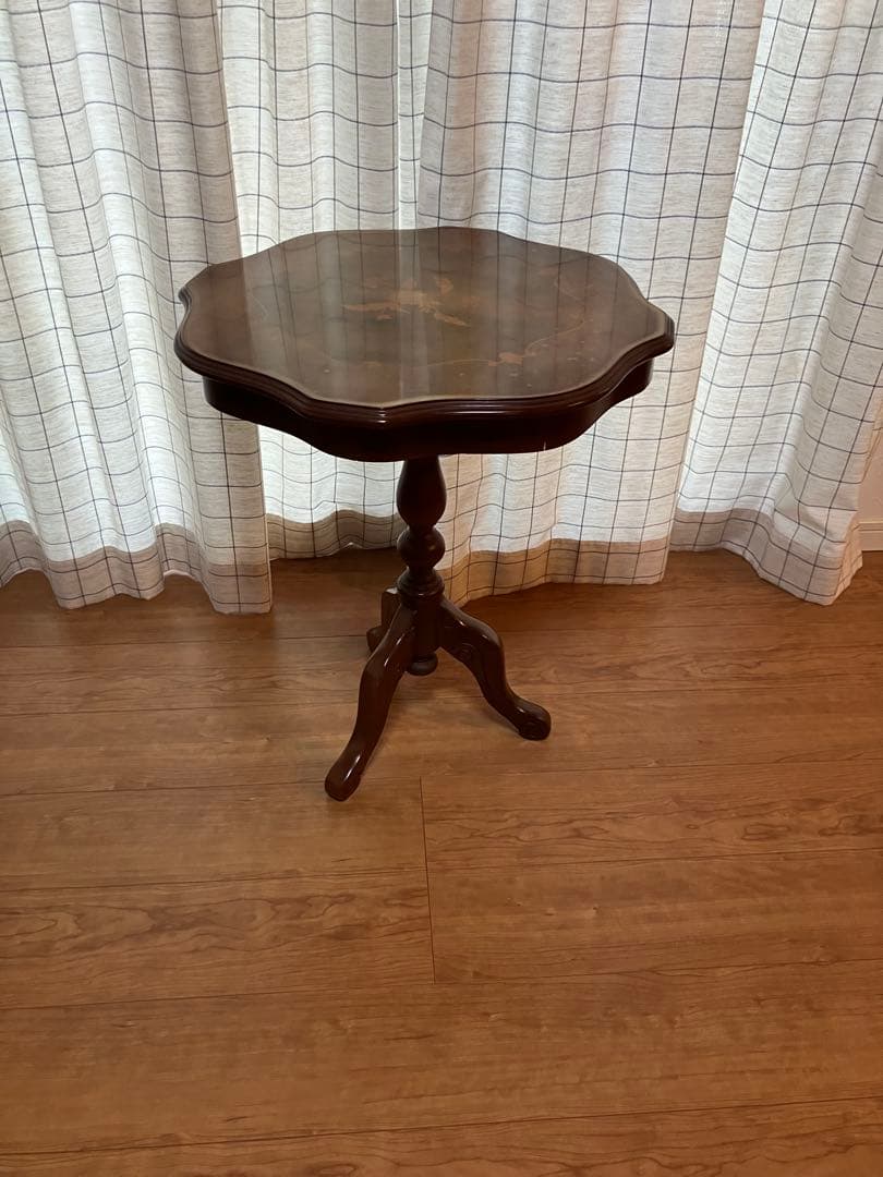 SALE イタリア製 アンティーク 象嵌細工 コーヒーテーブル USED品