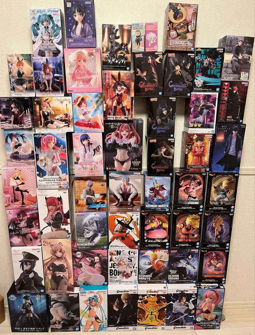 大量！！人気アニメ　美少女系アニメ　プライズフィギュア　54点セット　まとめ売り