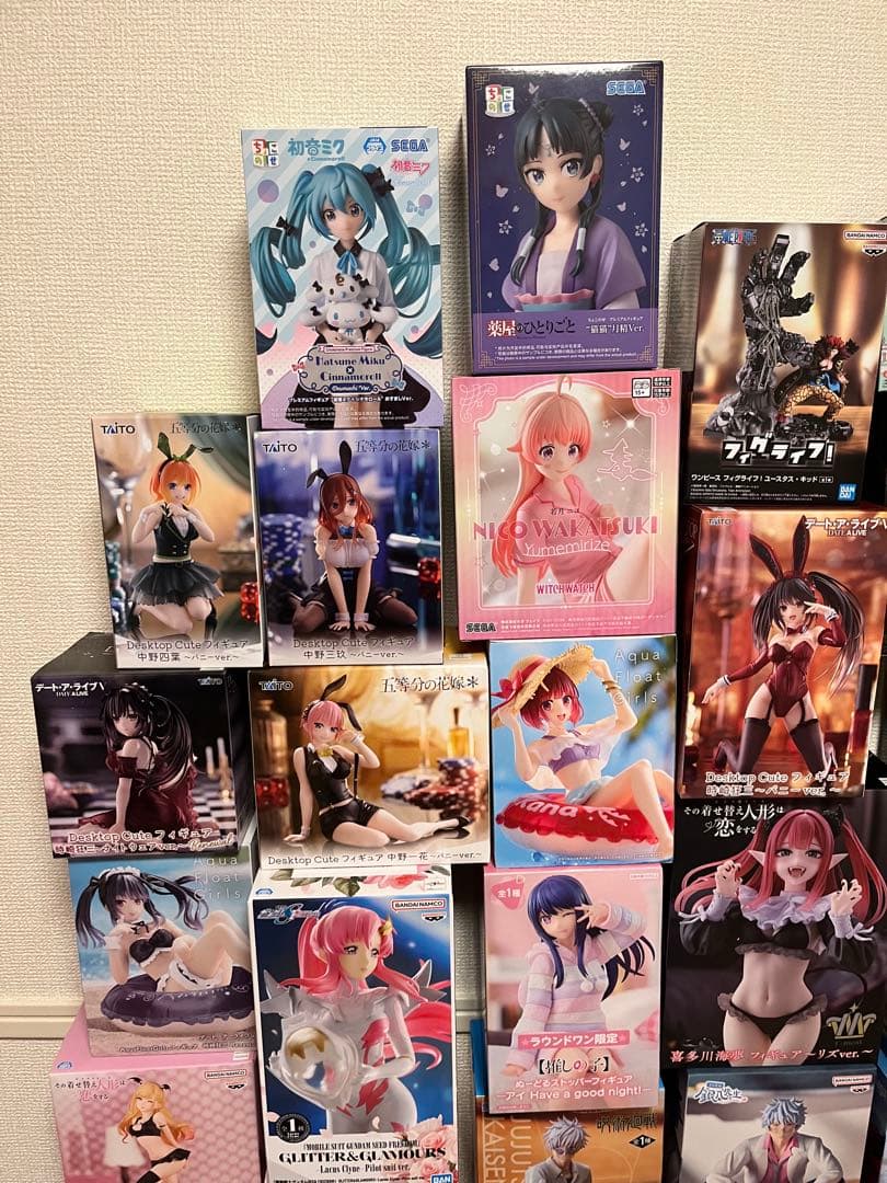 大量！！人気アニメ　美少女系アニメ　プライズフィギュア　54点セット　まとめ売り