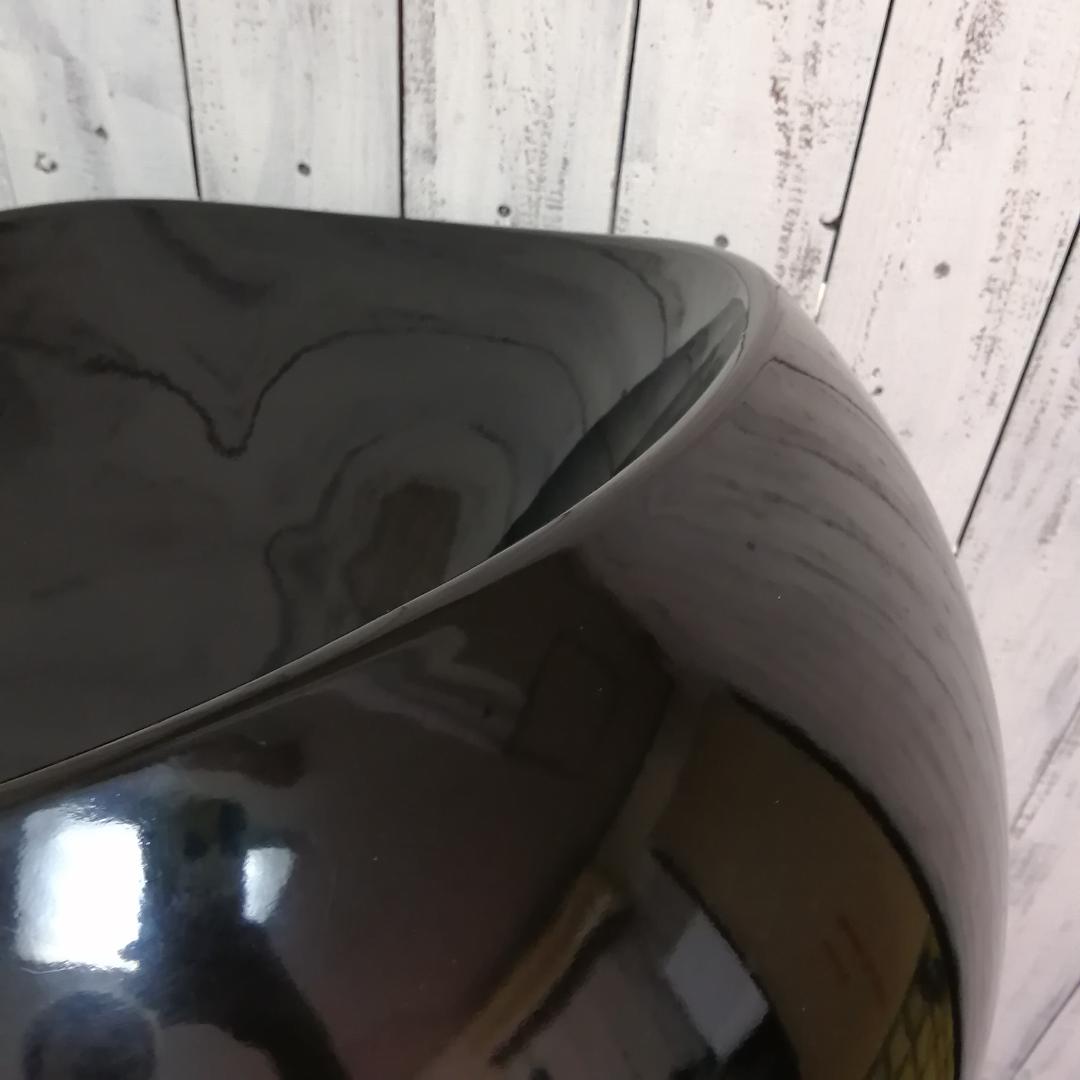 XLBOOM　エクセルブーム　フィン ストーン　ボールチェア　ブラック