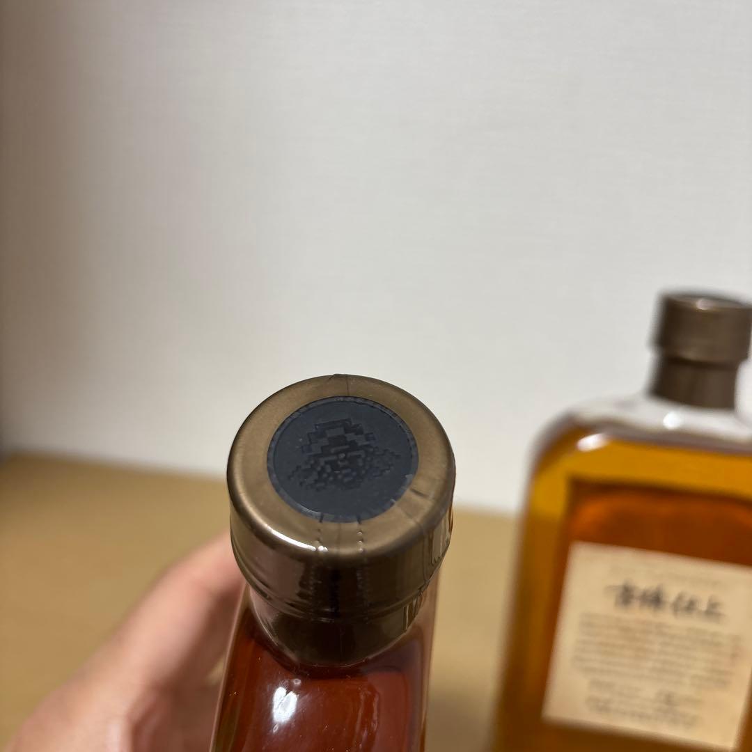 サントリーピュアモルトウイスキー　木桶仕込&古樽仕上　300ml、2点セット