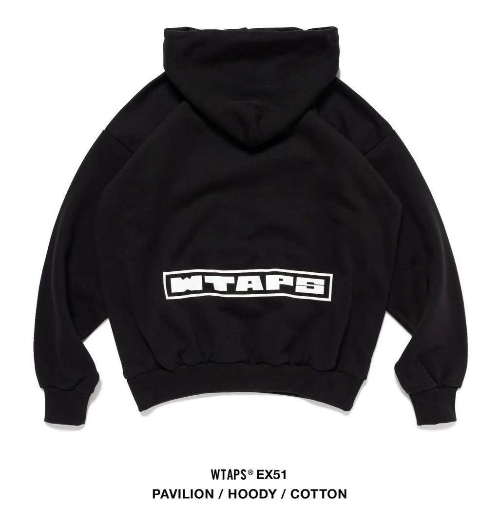 WTAPS EX51 パーカー ブラック