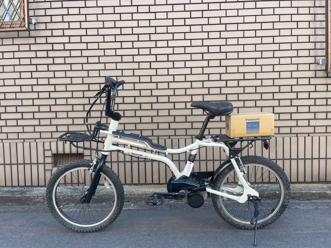 6.6Ah新品バッテリーPanasonic 電動アシスト自転車 20インチ