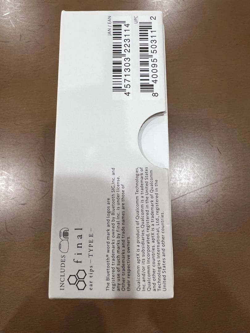 【新品未開封】周防パトラ　ワイヤレスイヤホン　COTSUBU for ASMR