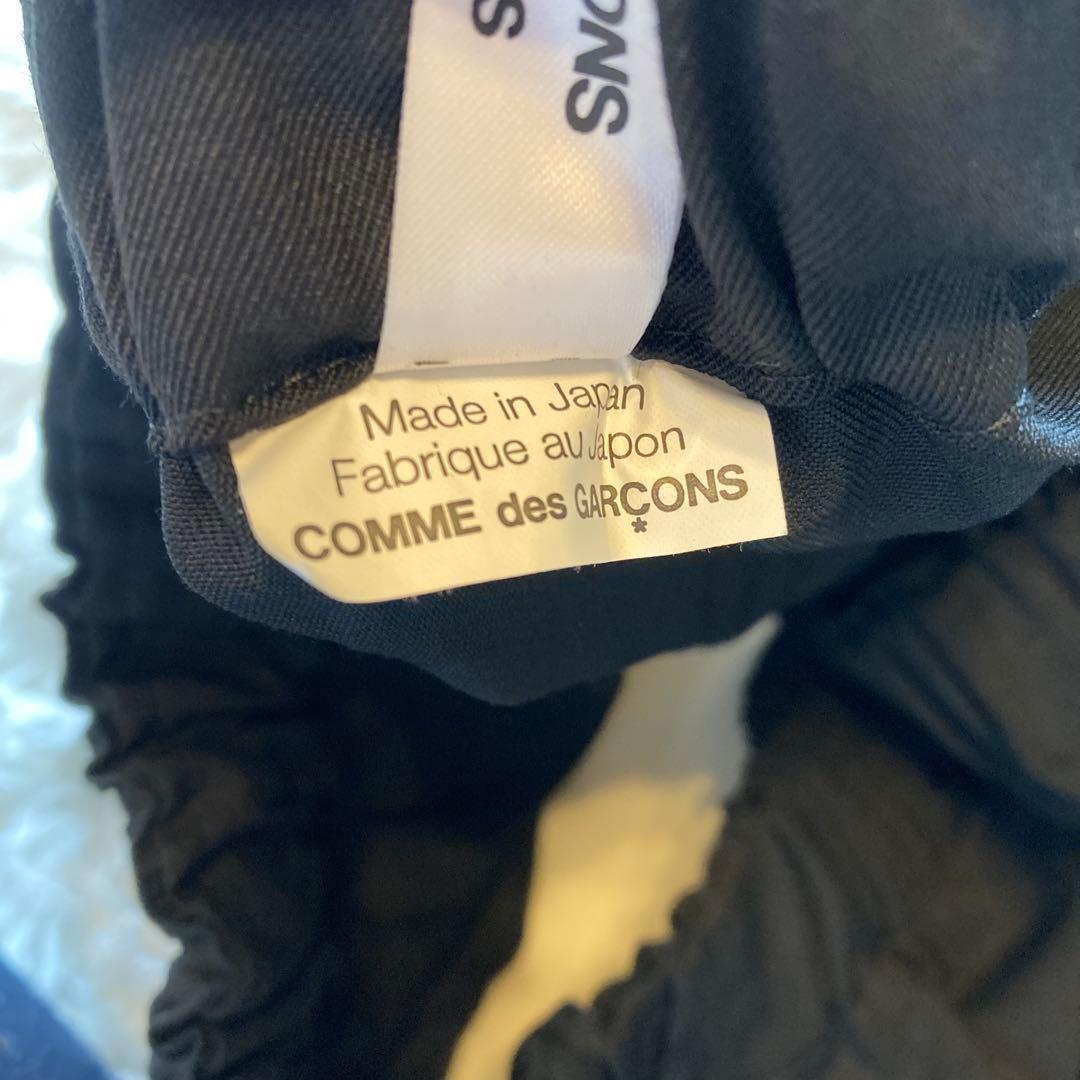 コムデギャルソン　サルエルパンツ　ウール　ブラック　Sサイズ