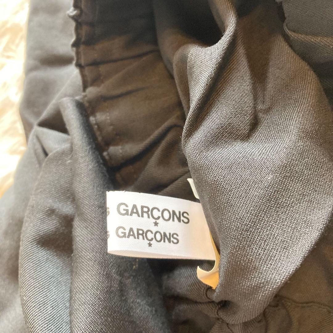 コムデギャルソン　サルエルパンツ　ウール　ブラック　Sサイズ