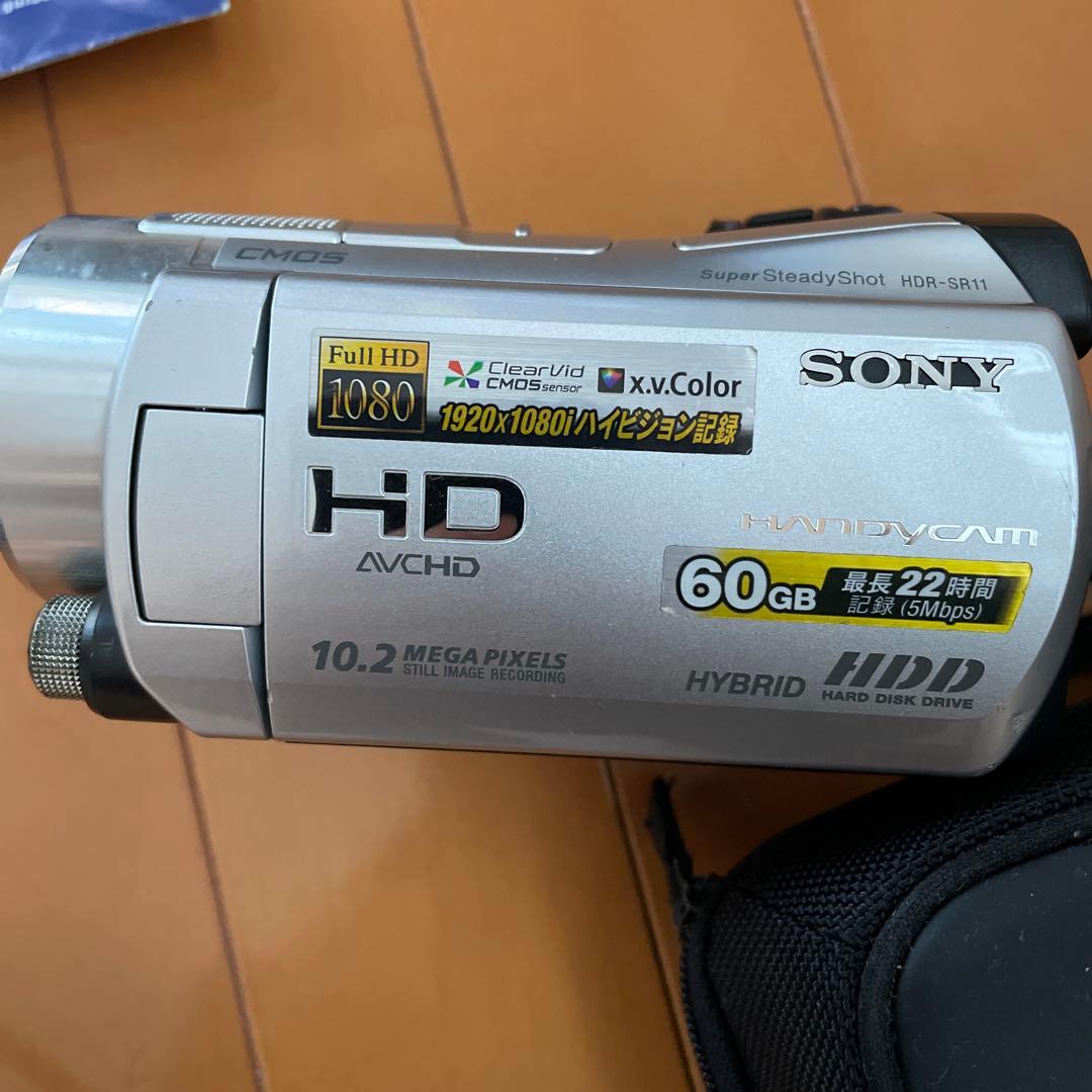 【mck808】Sony HDR-SR11 ハンディカム 60GB HDD