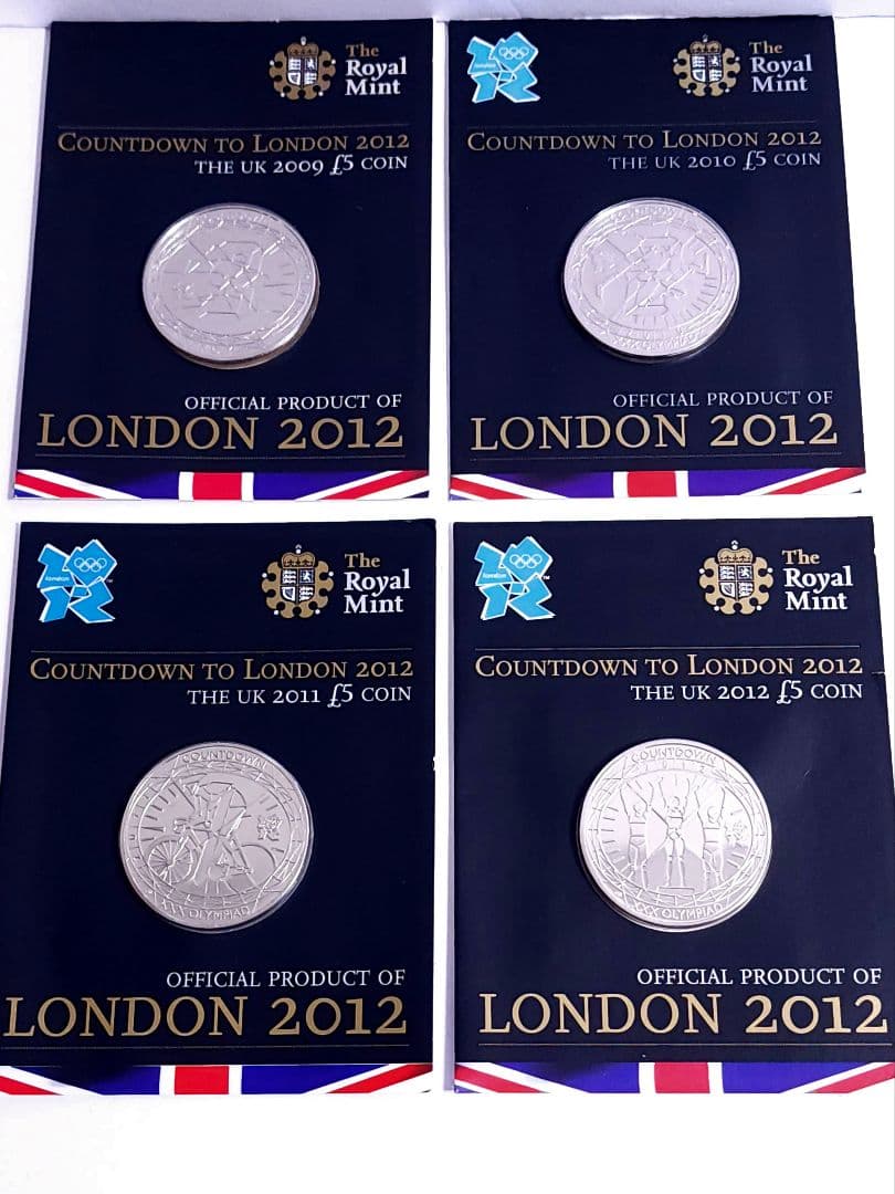 2009年～2012年 ロンドンオリンピックカウントダウン記念　イギリス5ポンド